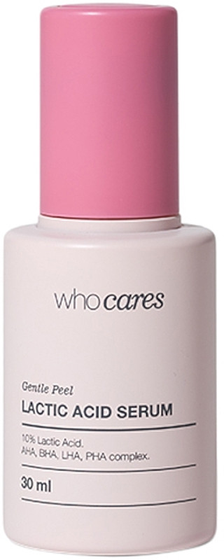 Сыворотка-пилинг несмываемая с молочной кислотой whocares Gentle Peel Lactic Acid Serum, 30 мл