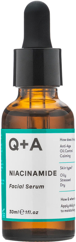 Сыворотка для лица с ниацинамидом Niacinamide Serum Q+A, 30 мл на beauty-prof.com Сыворотка для лица с ниацинамидом Niacinamide Serum Q+A, 30 мл