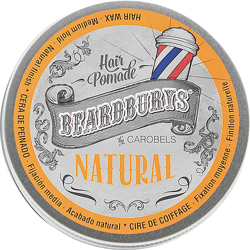 Помада для волосся кремоподібна класична Natural New Beardburys, 100 мл на beauty-prof.com Помада для волосся кремоподібна класична Natural New Beardburys, 100 мл