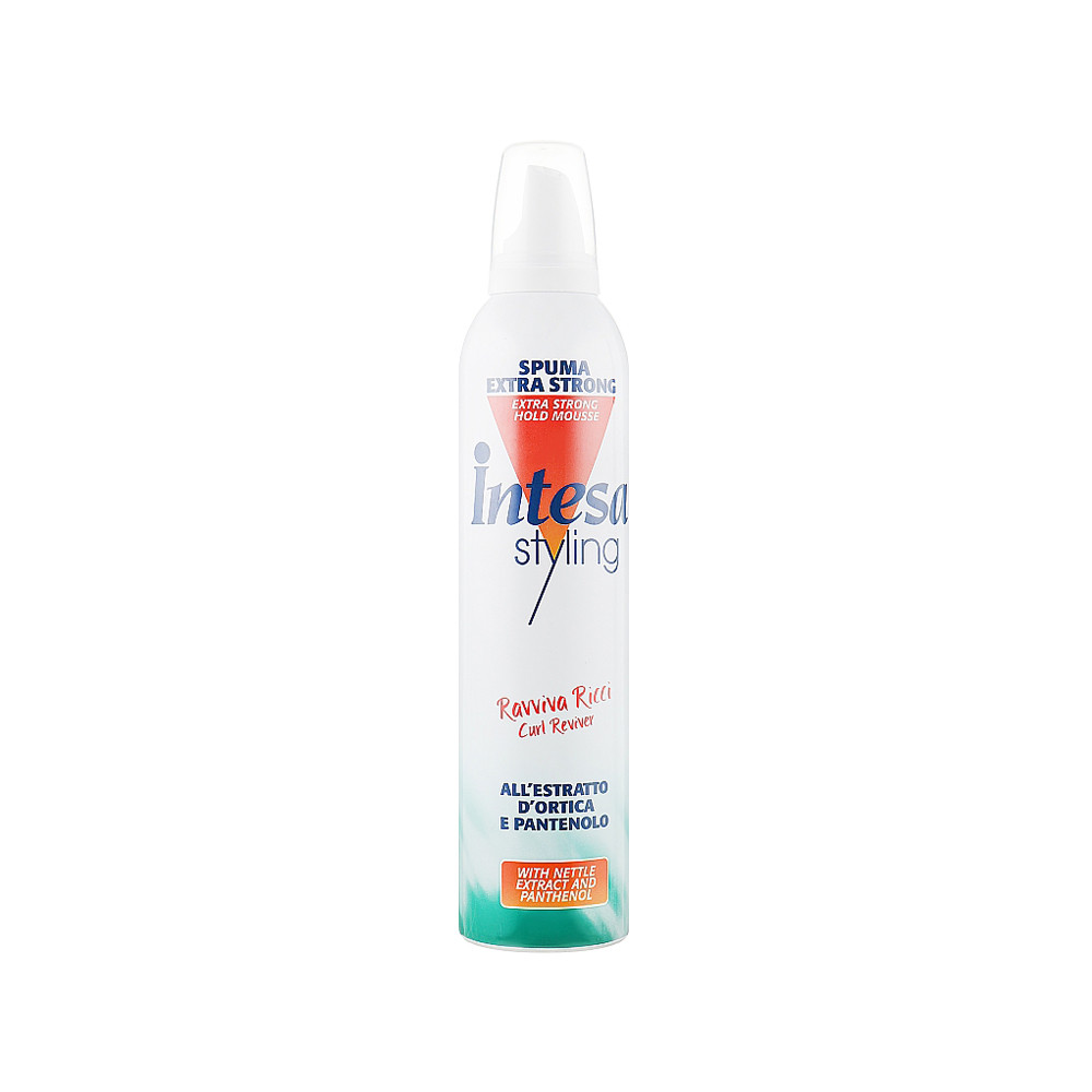 Пена для волос (зеленая) Extra Strong Intesa, 300 мл