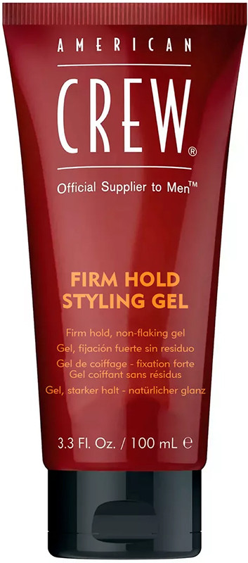 Гель для волос сильной фиксации Firm Hold Styling Gel Tube American Crew, 100 мл
