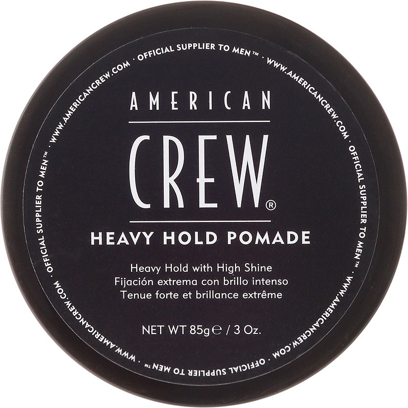 Помада для стайлинга стойка Heavy Hold Pomade American Crew, 85 г