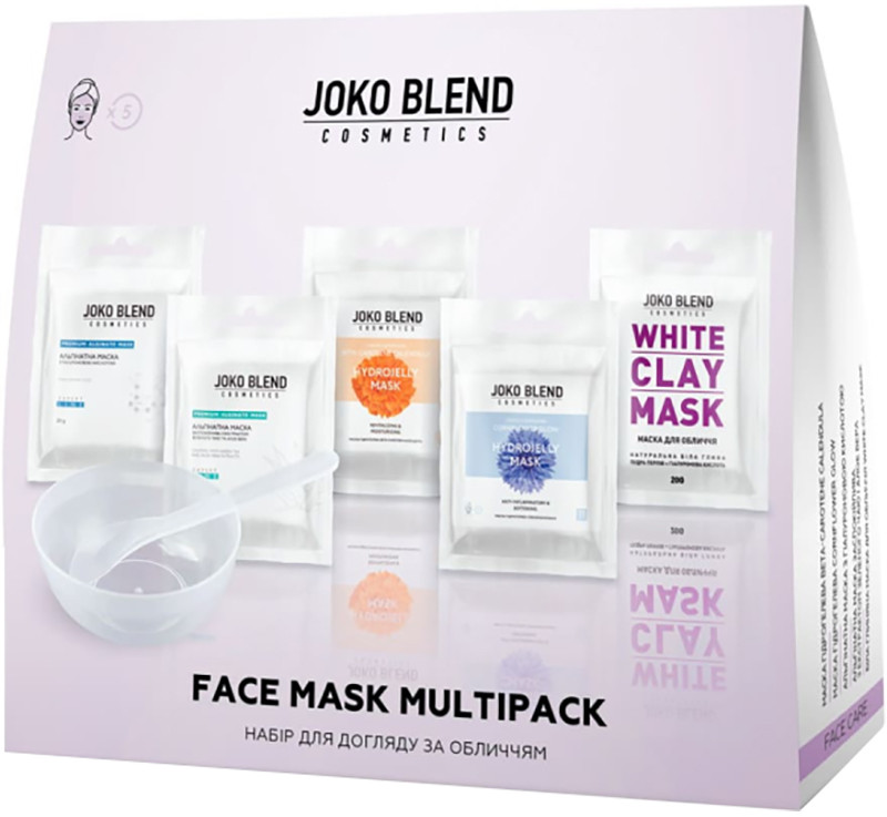 Набір для догляду за обличчям Face Mask Multipack Joko Blend  Фото 3 