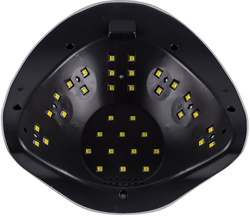 LED/UV Лампа SUN BQ-5T З РУЧКОЮ гібридна (з дисплеєм) біла 120 Вт  Фото 3 