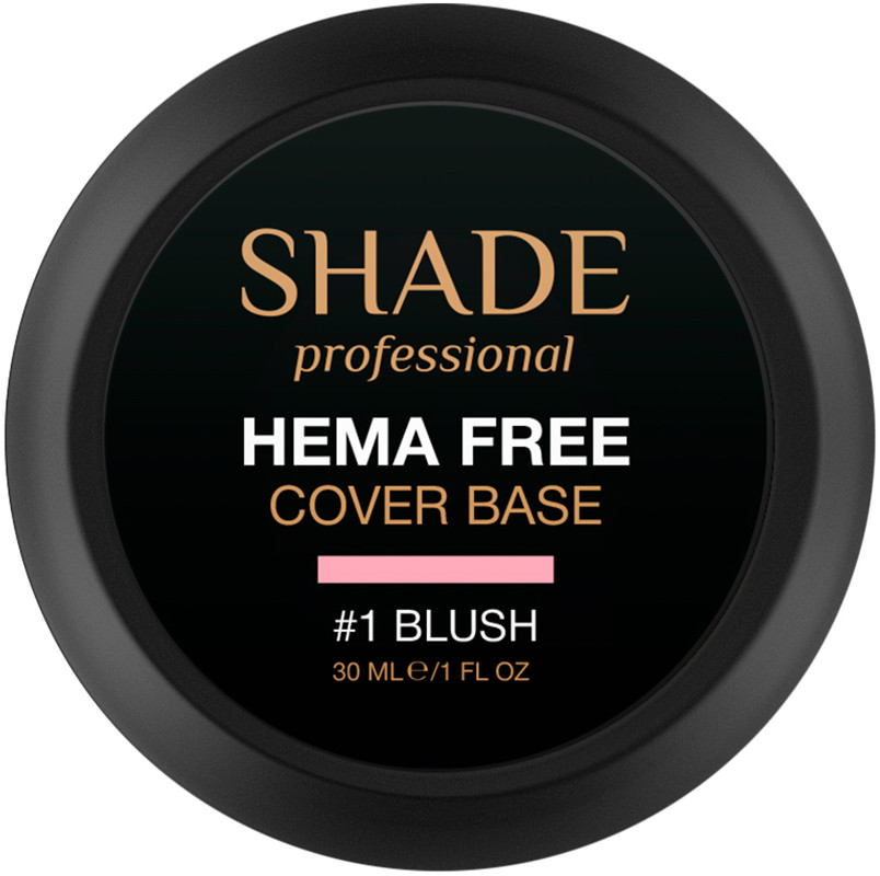База cover Hema Free №1 Blush Shade 30 мл  Фото 2 