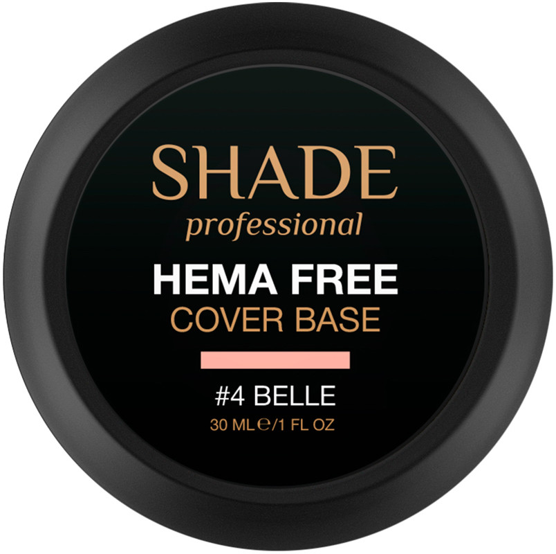 База для нігтів cover Hema Free №4 Belle Shade, 30 мл  Фото 2 