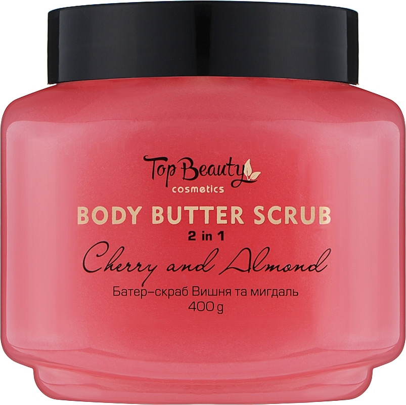 Скраб для тела Вишня и Миндаль Top Beauty, 250 мл