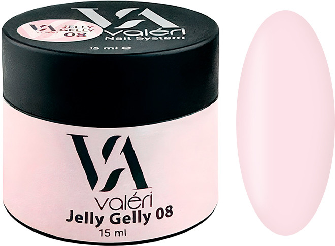 Гель-желе для нігтів Jelly gelly 08 Valeri, 15мл