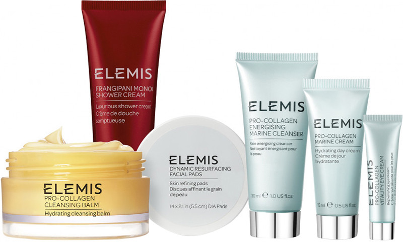 Легендарна колекція бестселерів ELEMIS у дизайнерській тревел-косметичці для Неї - Kit: Shrimps Travel Icons Collection  Фото 2 