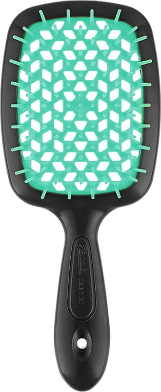 Щітка SUPERBRUSH чорна/бірюза ТМ Janeke 