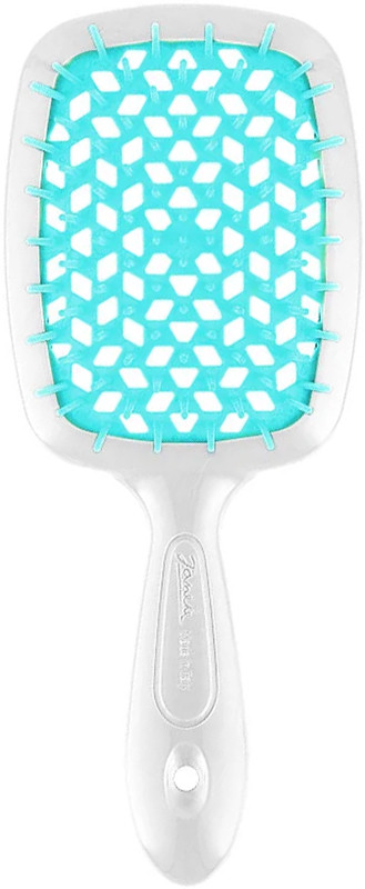 Щітка SUPERBRUSH біла/бірюза ТМ Janeke 
