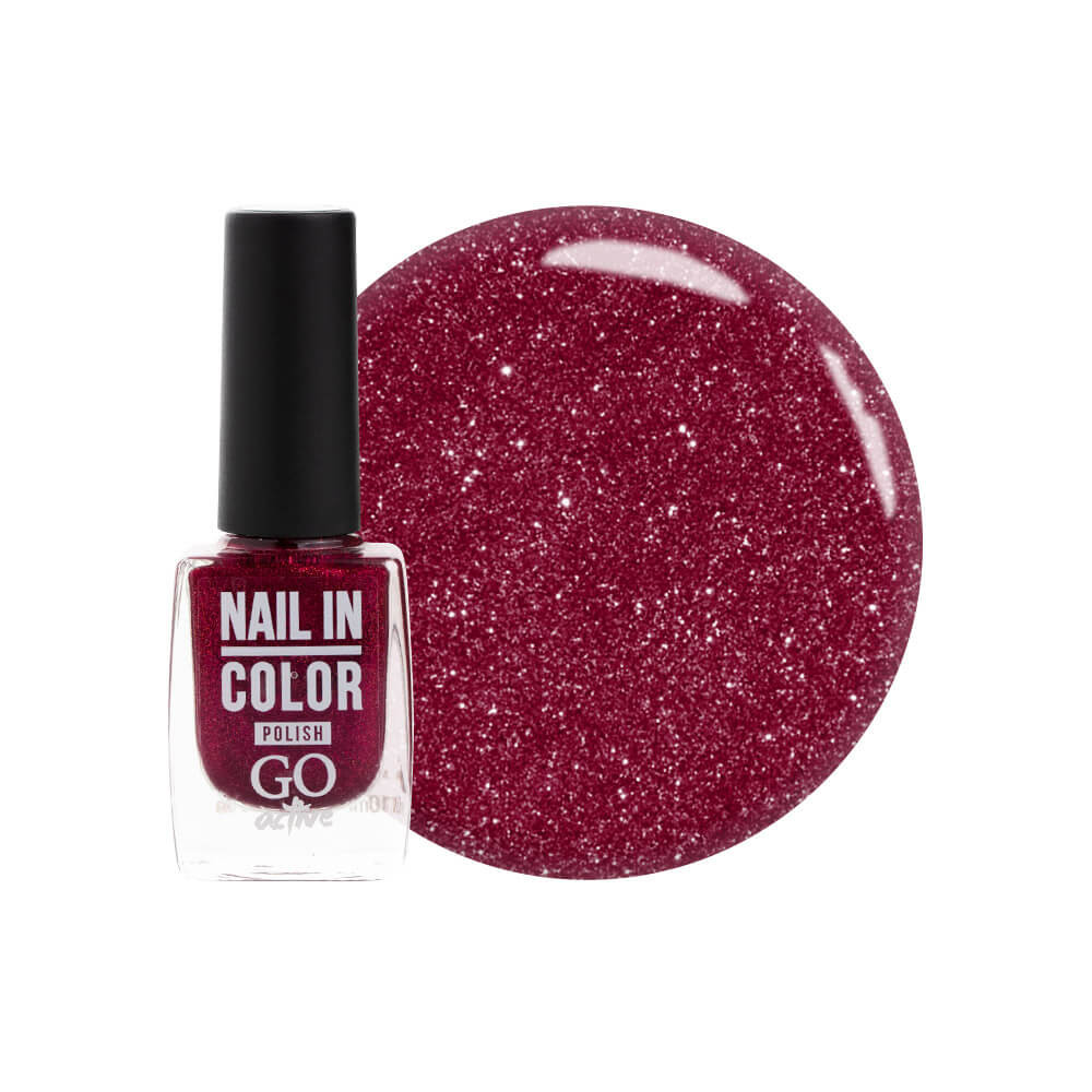 Лак д/ногтей Nail Polish GO ACTIVE Nail in Color 10мл, 08