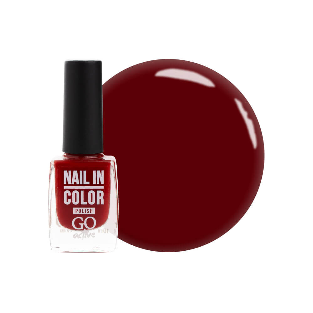 Лак д/ногтей Nail Polish GO ACTIVE Nail in Color 10 мл, 10