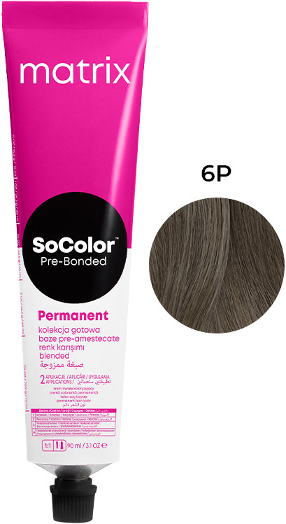 Крем-краска для волос  SOCOLOR.beauty тон 6P, 90 мл Matrix