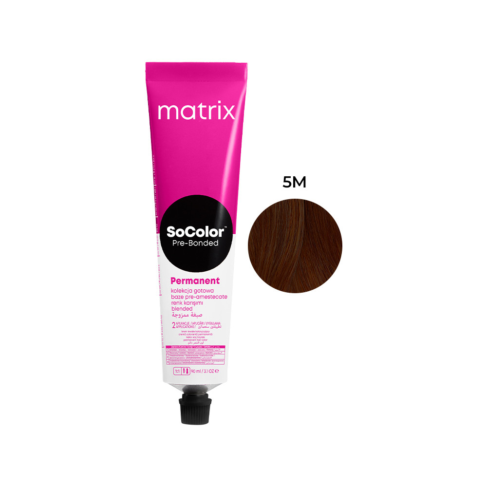 Крем-краска для волос  SOCOLOR.beauty тон 5M, 90 мл Matrix