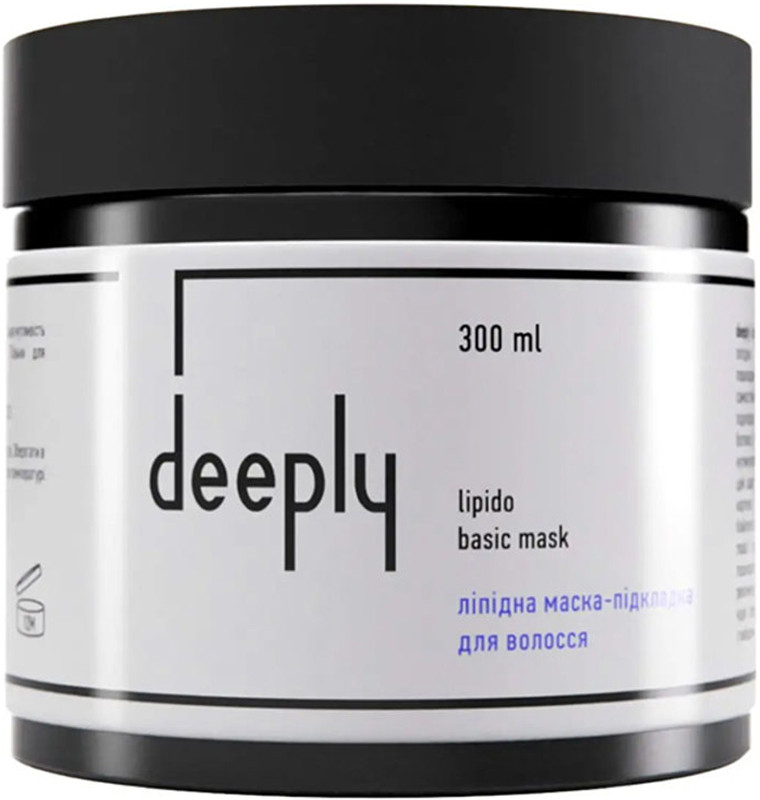 Маска-подложка для волос липидная Lipido Basic Mask Deeply, 300 мл