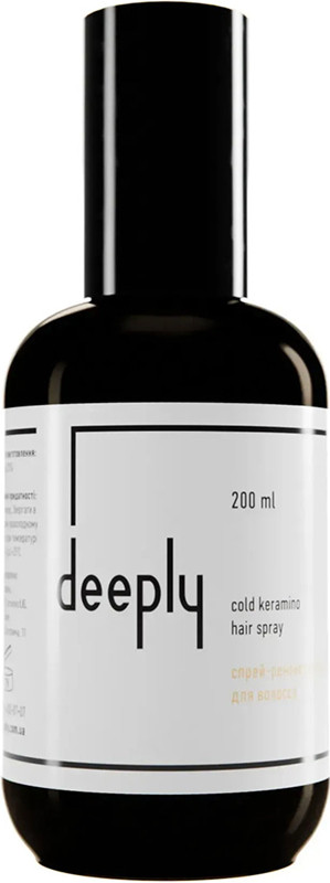 Спрей реконструктор для волос Deeply Gold Keramino Hair Spray Deeply, 200 мл