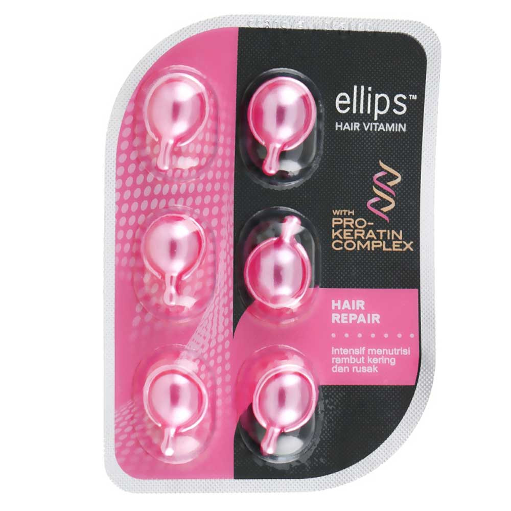 Вітаміни для волосся Відновлення Pro-Keratin Ellipse, 6x1 мл