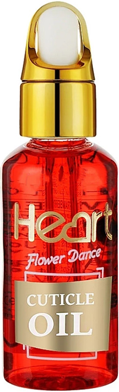 Олія квіткова для кутикул Lady Red (Червона) Heart, 30 мл
