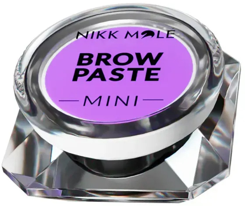 Паста для бровей лавандовая Brow Paste Mini Levander Nikk Mole, 3.5 г