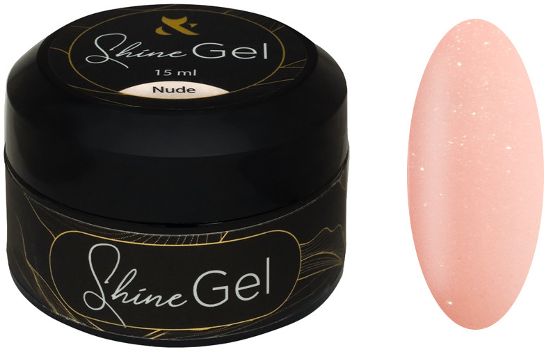 Гель для укріплення натуральних нігтів Shine Gel Nude F.O.X, 15 мл