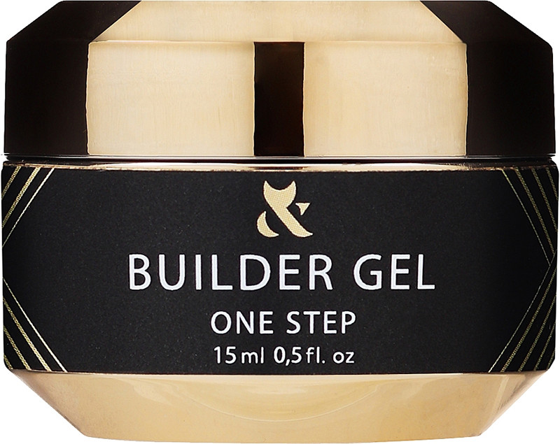 Строительный гель Builder gel One step Clear F.O.X, 15 мл