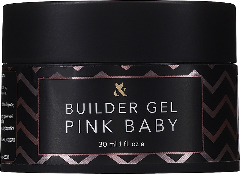 Строительный гель Builder gel Pink baby F.O.X, 30 мл
