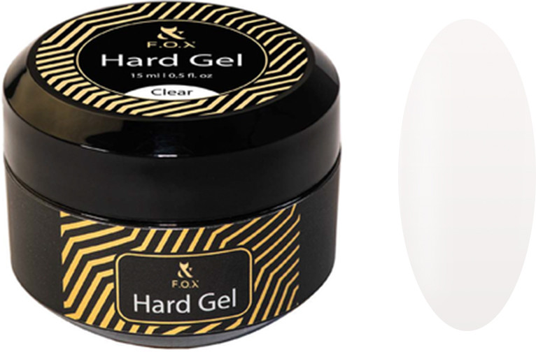 Будівельний гель рідкий Hard gel Clear F.O.X, 15 мл