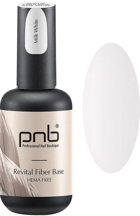 База файбер Revital PNB бело-молочная Fiber Base White Milk PNB,17 мл