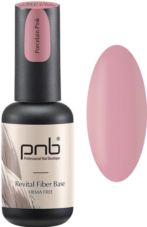 База файбер Revital PNВ фарфоровый розовый 17 мл Fiber Base Porcelain Pink 17 мл