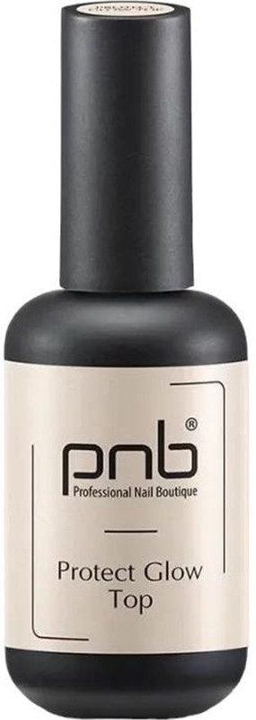 ТОП Закріплювач для гель-лаку Захист блиску з УФ фільтрами Protect Glow TOP PNB, 17 мл