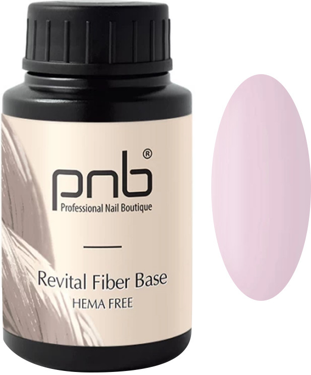База файбер Revital  молочно-рожева Fiber Base Milk Pink PNB,30 мл