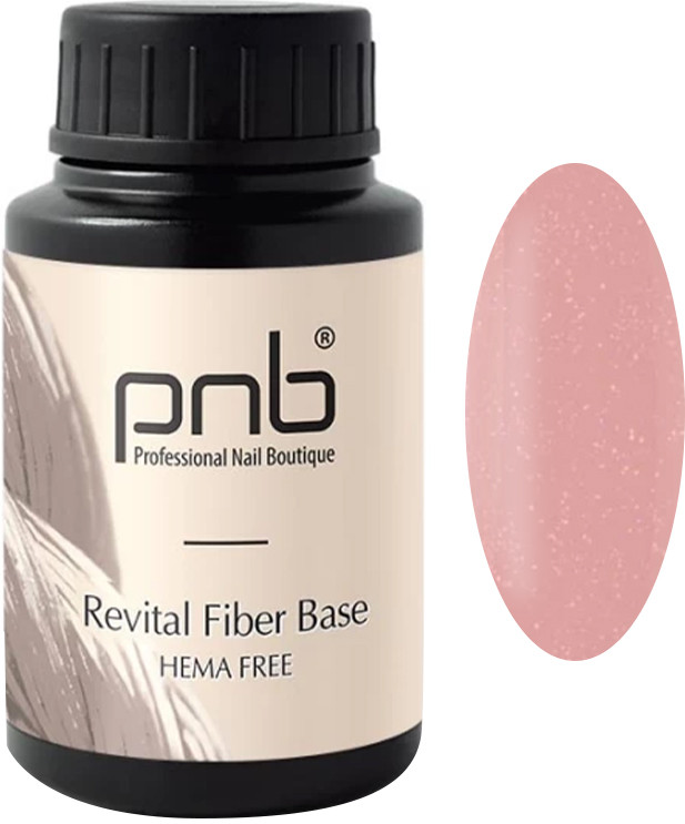 База файбер Revital PNВ розовый нюд Fiber Base Floral Nude PNB,30 мл