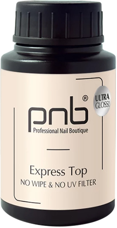 ТОП Експрес-Топ без липкого шару Express Top Ultra Gloss PNB,30 мл