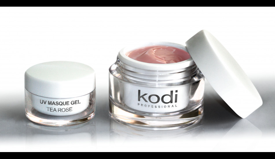 Гель матирующий чайная роза (UV Masque gel Tea Rose) 14 мл Kodi