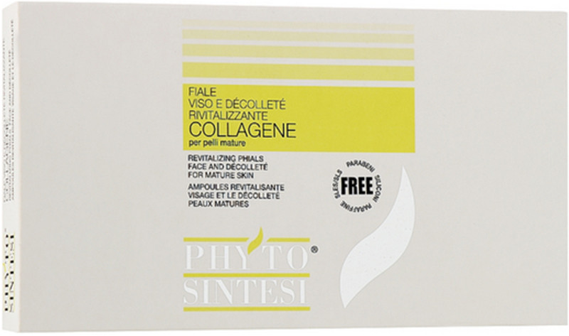 Ампули з колагеном для надання пружності для зрілої шкіри Phyto Sintesi, 10х5 мл