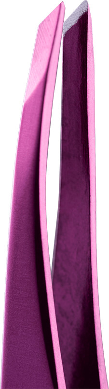 Пінцет для брів скошений PINK TM ZOLA  Фото 2 