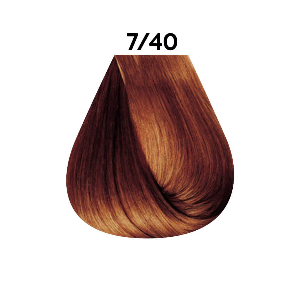Краска для волос 7.40 медный интенсивный Keratin Color Фото 2