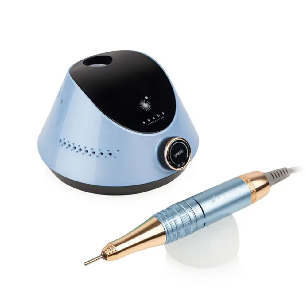 Фрезер для маникюра BUCOS Nail Drill X2 PRO BLUE OCEAN (65W/35000 об.) Фото 2