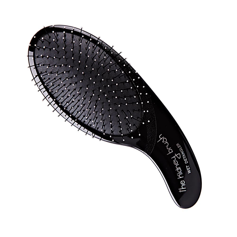 Щетка (черная) Kidney Brush Wet Detangler Olivia Garden