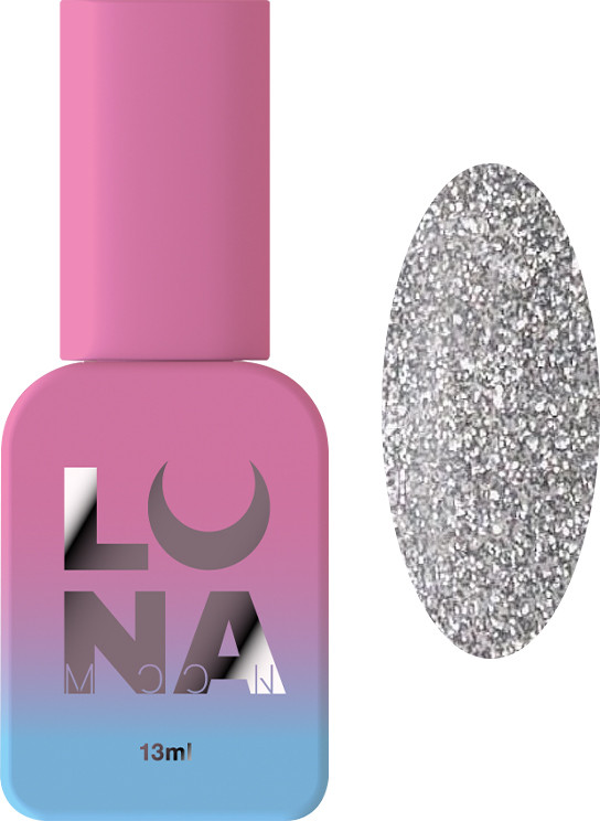 Топ для гель-лака Top Flash Silver Luna 13 мл