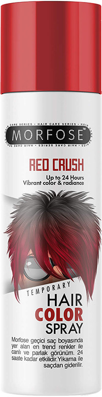 Цветной спрей для волос Red Crush Morfose, 150 мл