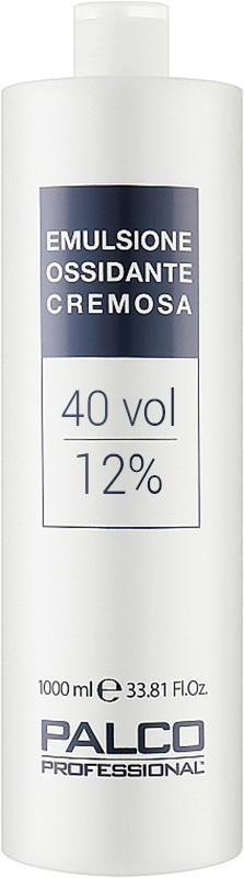 Окислительная эмульсия кремова 40 объемов 12% Only Color Palco, 1000 мл