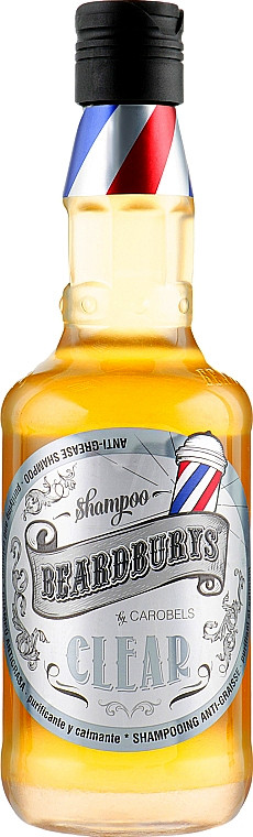 Шампунь очищающий для волос, склонных к жирности Clear Beardburys, 330 мл