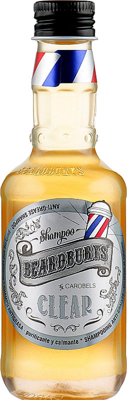 Шампунь очищуючий для волосся, схильного до жирності Clear Beardburys, 100 мл