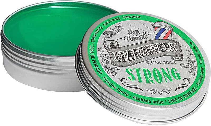 Помада STRONG для волосся сильної фіксації BEARDBURYS, 100 мл  Фото 2 