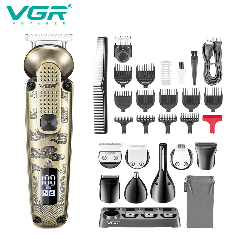 Набор для стрижки (19 насадок) 8 в 1 V-103 VGR  Фото 3 