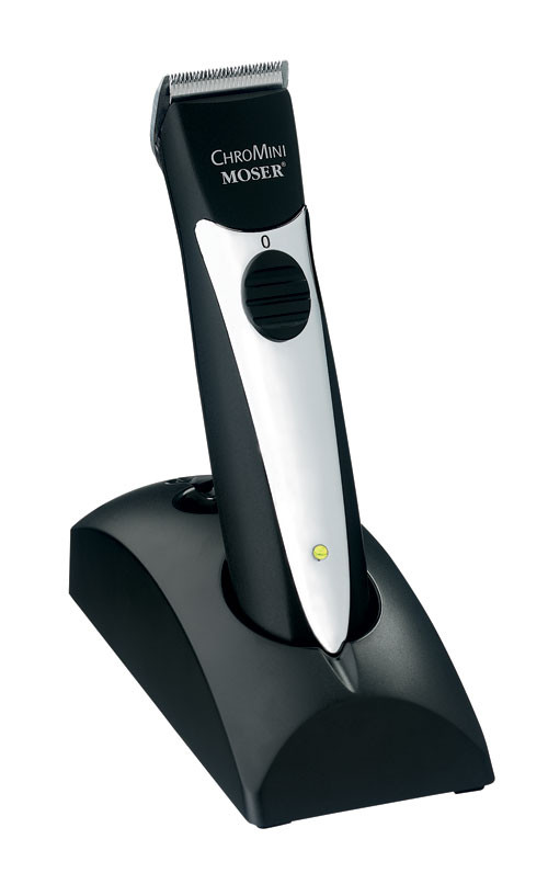 Машинка для стрижки черная Moser ChroMini NiMh 1591-0062  Фото 2 