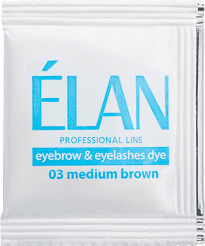 Саше с гель-краской для бровей 03 Medium Brown Elan, 5 мл