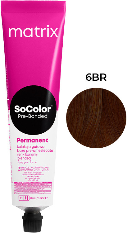 Крем-краска для волос  SOCOLOR.beauty тон 6BR, 90 мл Matrix